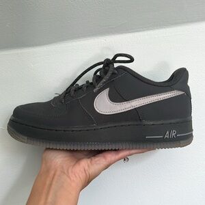 Nike Air Force 1 GS Anthracite Reflect Silver